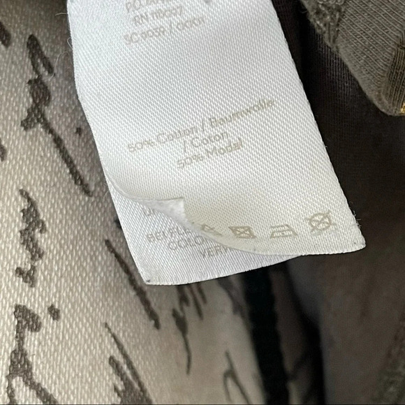 Boden Gold Polka Dot Modal Blend Top Size Small - Picture 4 of 6